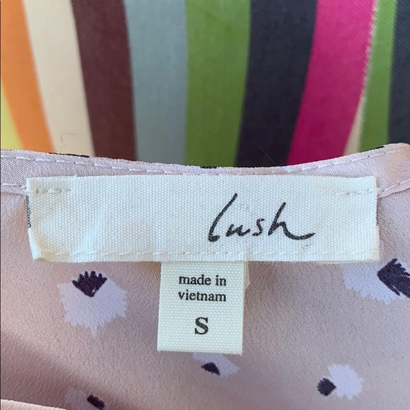 Lush Light Pale Pink Skater Mini Dress 0043 - Picture 6 of 6